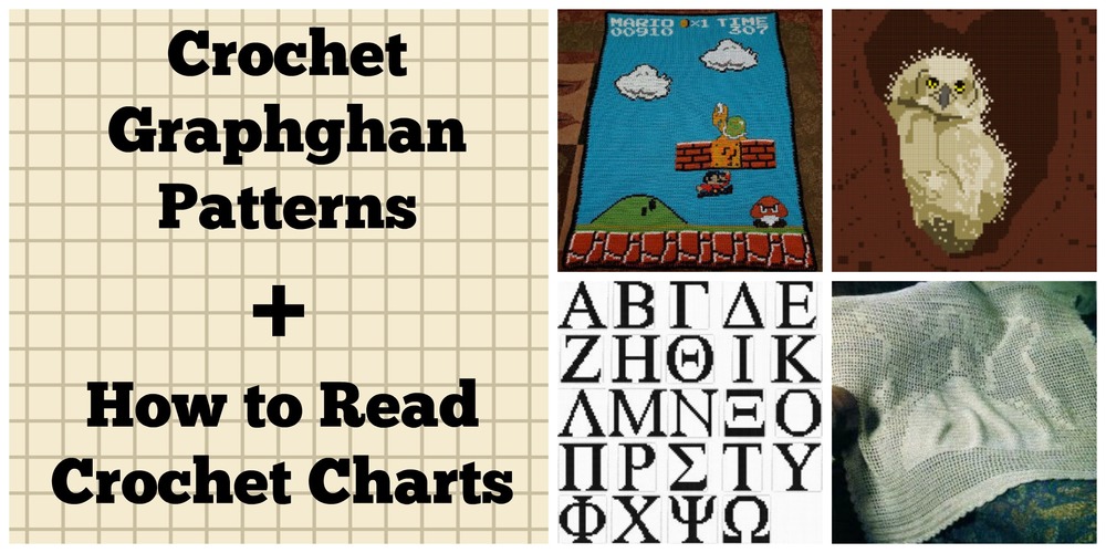 22 Crochet Graphghan Patterns + How to Read Crochet Charts
