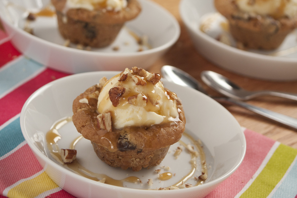 Turtle Pecan Ice Cream Cups