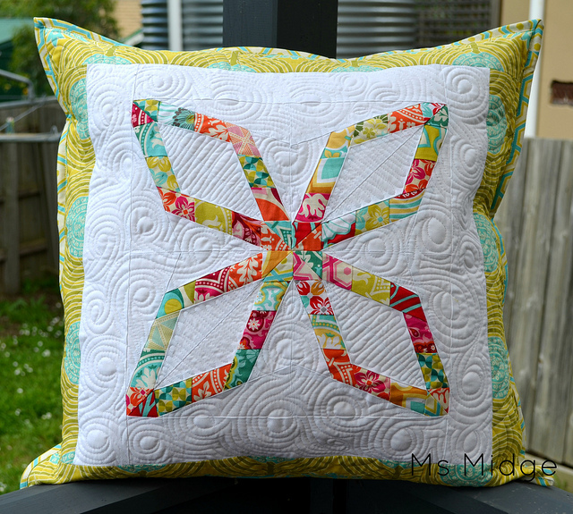 Machine Binding for Cushions