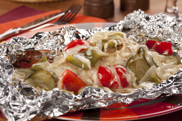 No Toil Chicken in Foil