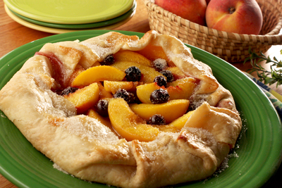Peachy Berry Tart