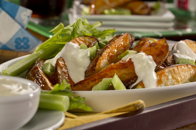 Buffalo Potato Wedges