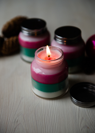 Layered Scent Holiday Candles Layered Scent Holiday Candles