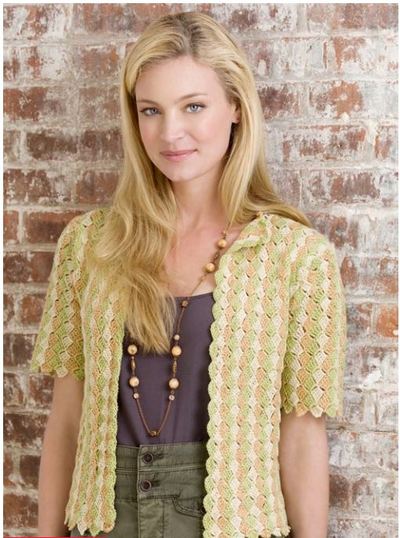 1941 Shell Stitch Crochet Cardigan Pattern 1941 Shell Stitch Crochet Cardigan Pattern