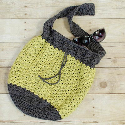 Summer Crochet Bucket Bag | 0