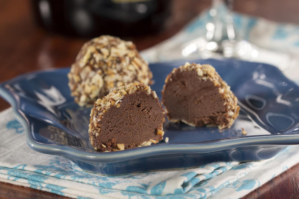 Chocolate Almond Truffles - MrFood.com