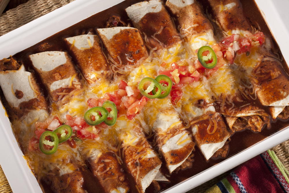 TexMex Chicken Enchiladas