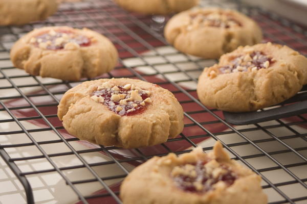 Jelly and Peanut Cookies peanut microwave to butter cookies  Butter how a in make