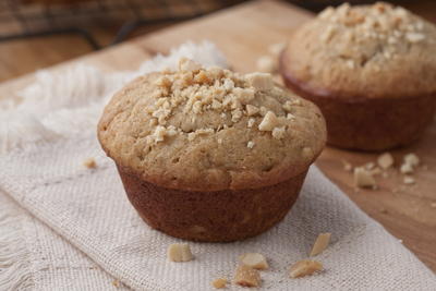 Peanut Butter Banana Muffins