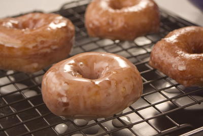 Homemade Glazed Doughnuts