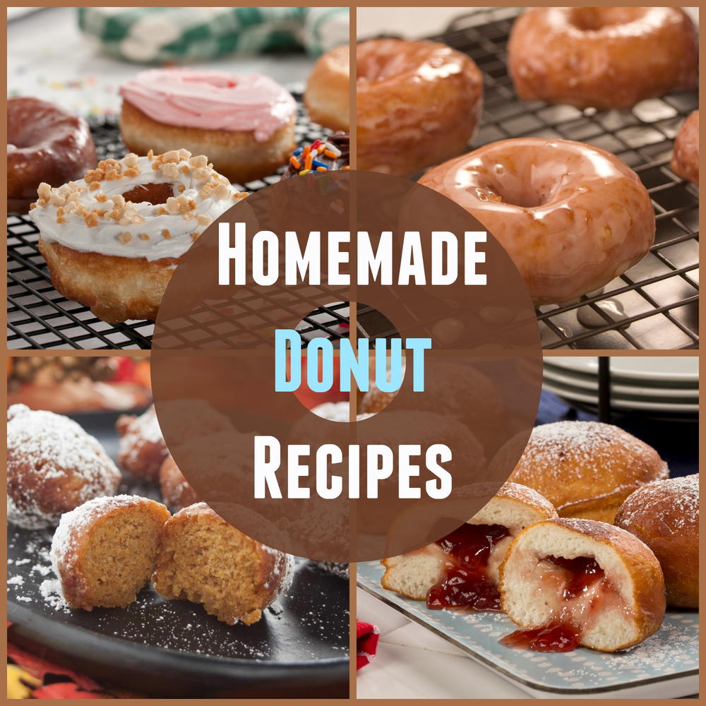 Homemade Donut Recipes: 8 Easy Recipes For Donuts 