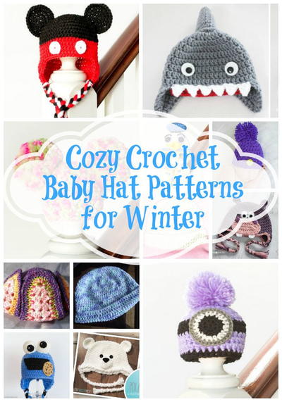 21 Cozy Crochet Baby Hat Patterns for Winter 21 Cozy Crochet Baby Hat Patterns for Winter