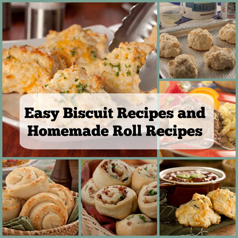 15 Easy Biscuit Recipes and Homemade Roll Recipes | MrFood.com