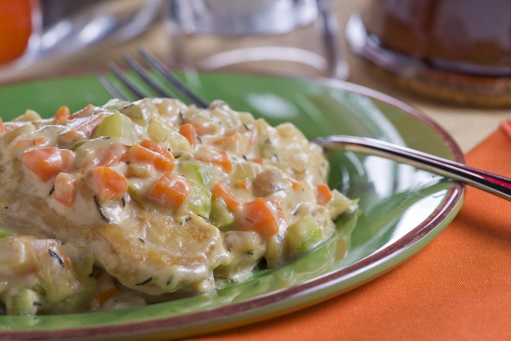 Easy Chicken Fricassee | MrFood.com