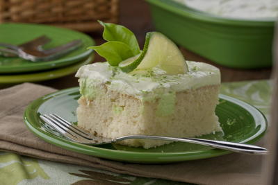 Zesty Lime Poke Cake