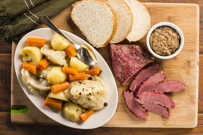 Fastest Corned Beef and Cabbage
