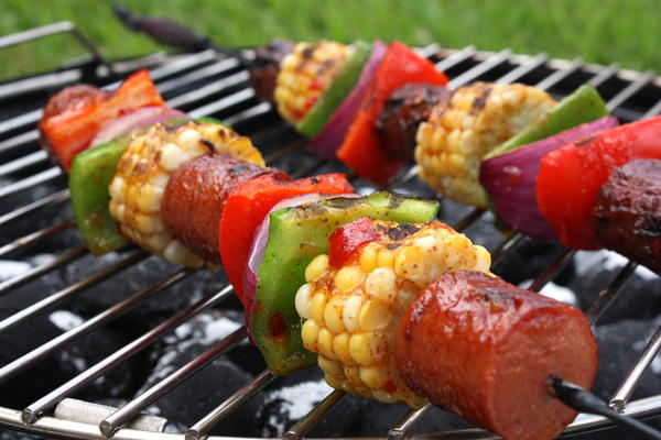 Hot Dog Kebabs