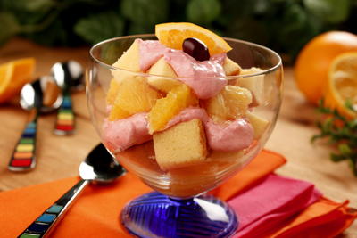 Orange Cranberry Trifle