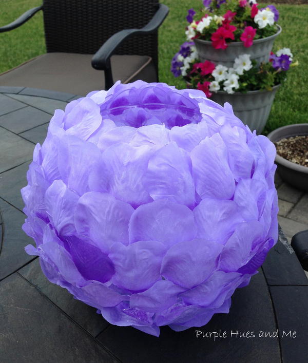 Lilac Rose Petals Luminary Lilac Rose Petals Luminary