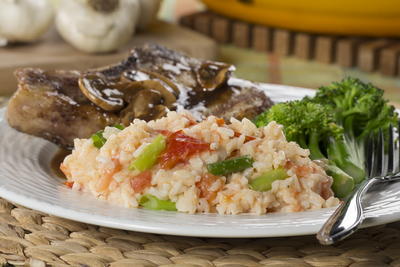 Garlic Skillet Rice