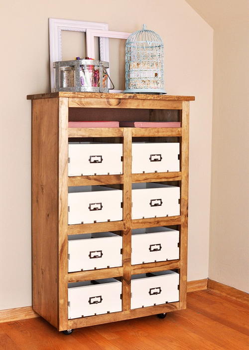 DIY Storage Crate