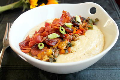 Smothered Southern Grits Smothered Southern Grits