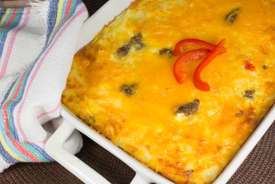 Gluten Free Impossibly Easy Breakfast Bake Gluten Free Impossibly Easy Breakfast Bake