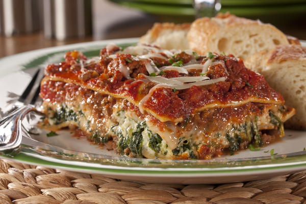 No Fuss Lasagna