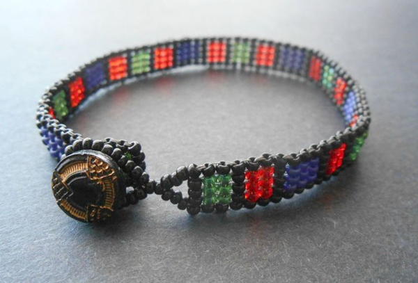 Egyptian Jewel Friendship Bracelet Pattern Egyptian Jewel Friendship Bracelet Pattern