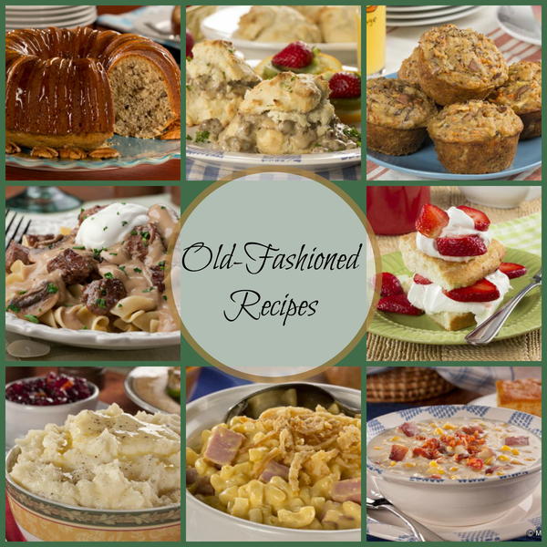 Classic Old-Fashioned Recipes: 42 Old-Fashioned Dinner Recipes, Dessert