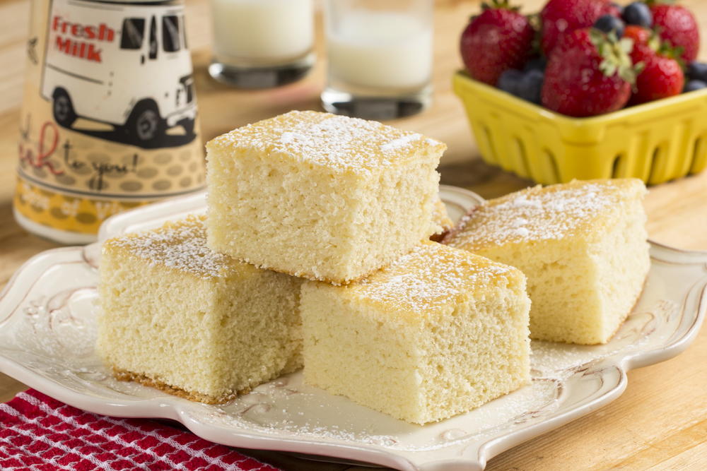 Old-Fashioned Hot Milk Cake | MrFood.com