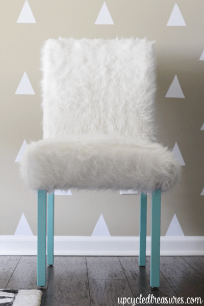 Faux Fur DIY Office Chair Faux Fur DIY Office Chair