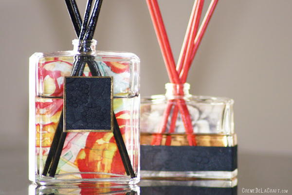 DIY Oil Diffuser from a Perfume Bottle DIY Oil Diffuser from a Perfume Bottle