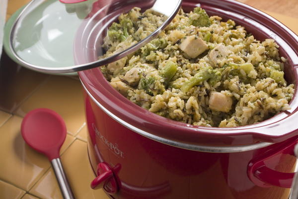 Slow Cooked Chicken and Rice | MrFood.com