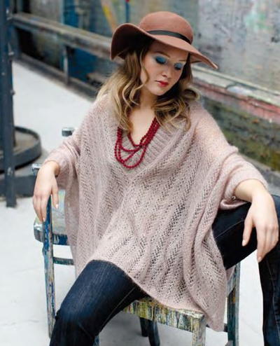 Trinity Knit Poncho Pattern Trinity Knit Poncho Pattern