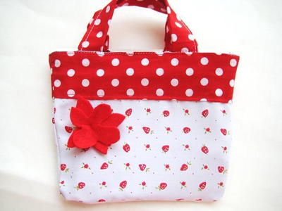 Adorable Reversible Bag for Girls