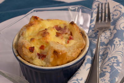 Panera Ham and Swiss Baked Egg Souffles Panera Ham and Swiss Baked Egg Souffles