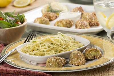 Sesame Artichokes
