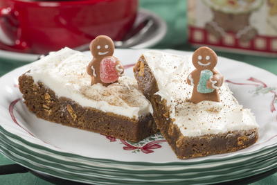 Grams Gingerbread Cookie Bars