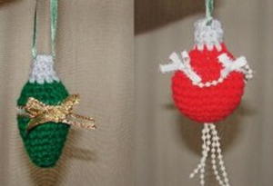 Crochet Ball Ornaments