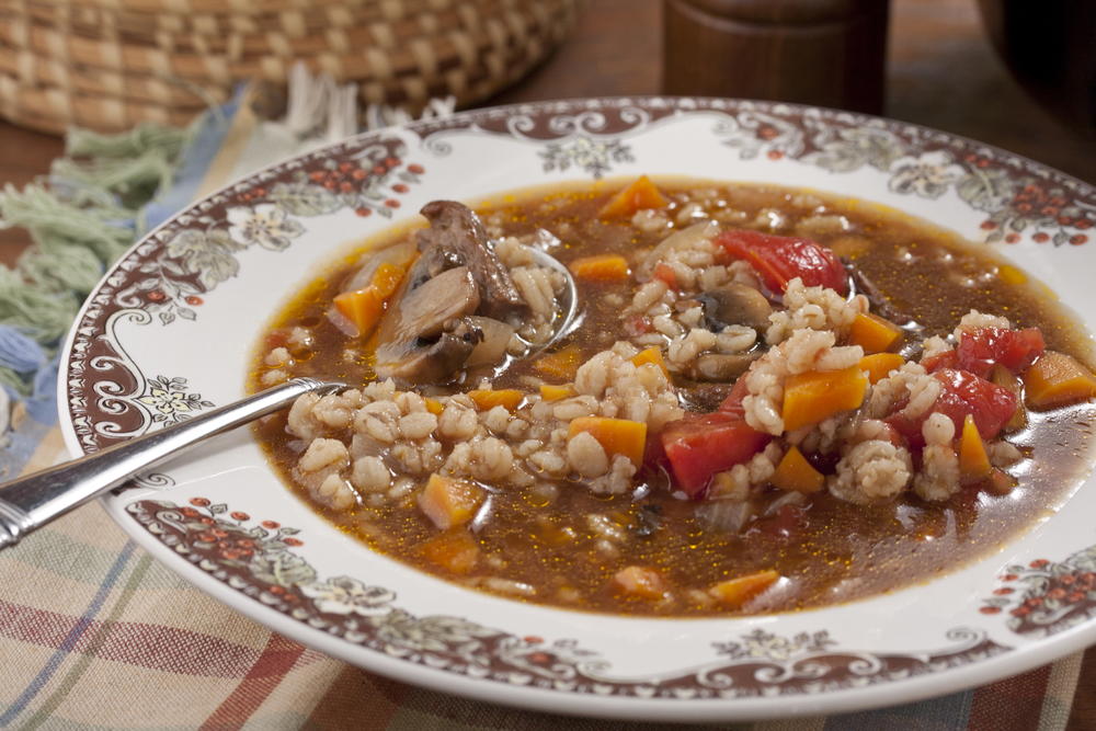 Amish Beef Barley Soup MrFood Amish Beef Barley Soup MrFood