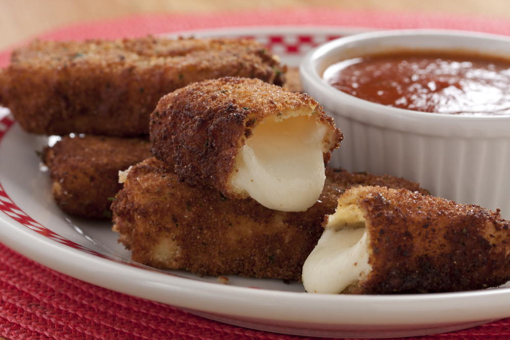 Fried Mozzarella Sticks
