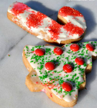 Aunt Violet's Spiced Shortbread Cookies