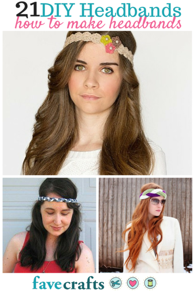 21 Diy Headbands And How To Make Headbands Tutorials