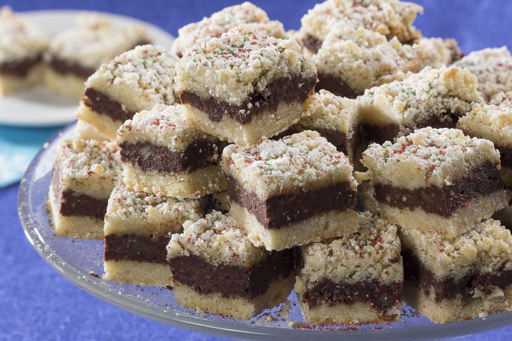 SnowTopped Chocolate Bars