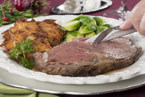 Roasted Holiday Prime Rib