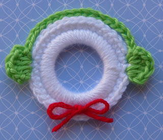 Crochet Snowman in Earmuffs Ornament Crochet Snowman in Earmuffs Ornament