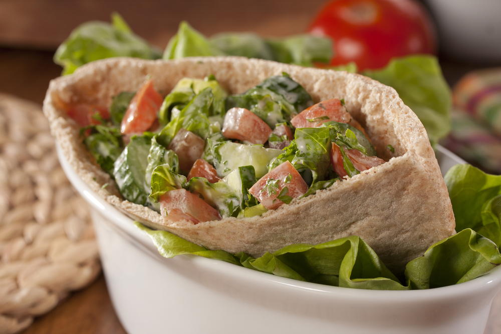 VeggieStuffed Pitas