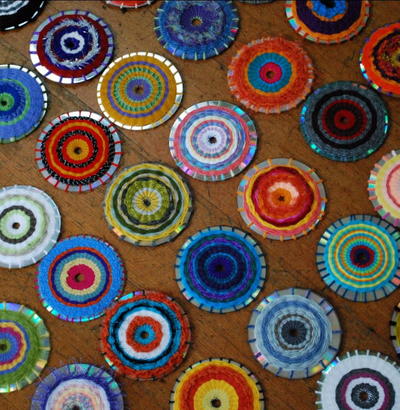 Spectacular CD Weaving Spectacular CD Weaving