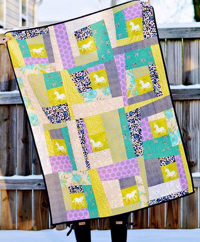 Wonky Log Cabin Quilt Pattern Wonky Log Cabin Quilt Pattern